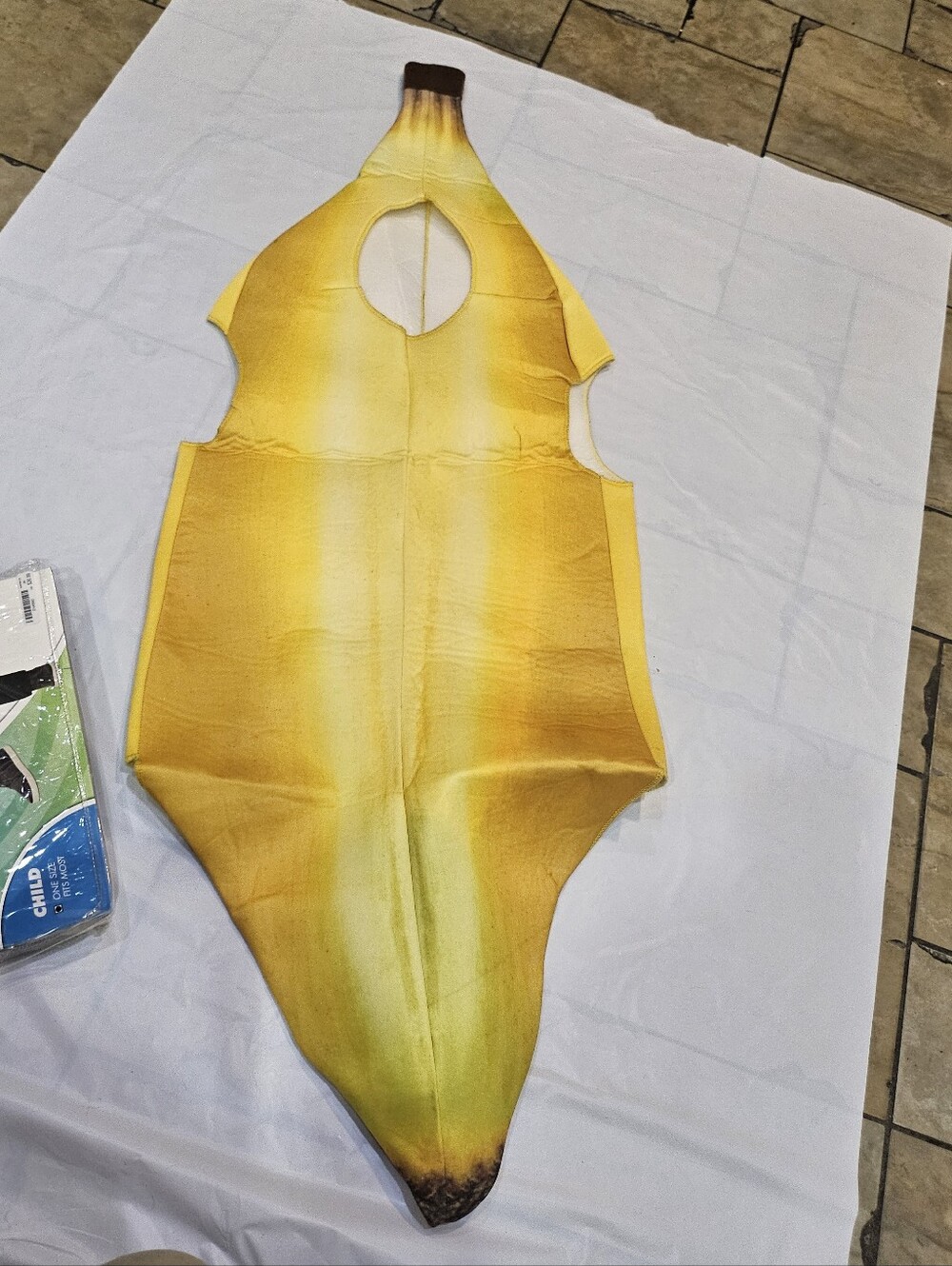 Spirit Halloween Child Banana Costume 3D Foam Pullover 8+